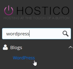 Cautare platforma wordpress