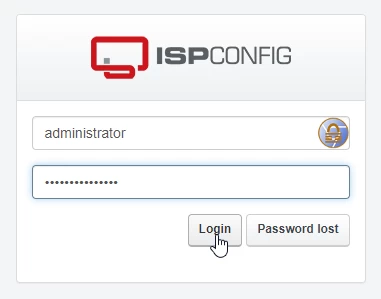 ispconfig login